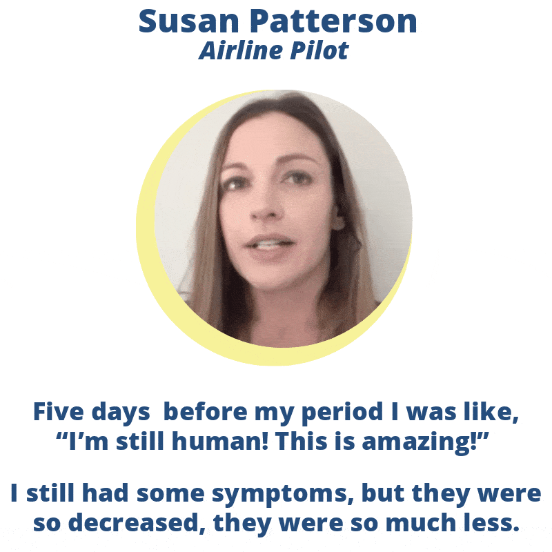 Susan Patterson reviews Jubilance pms anxiety