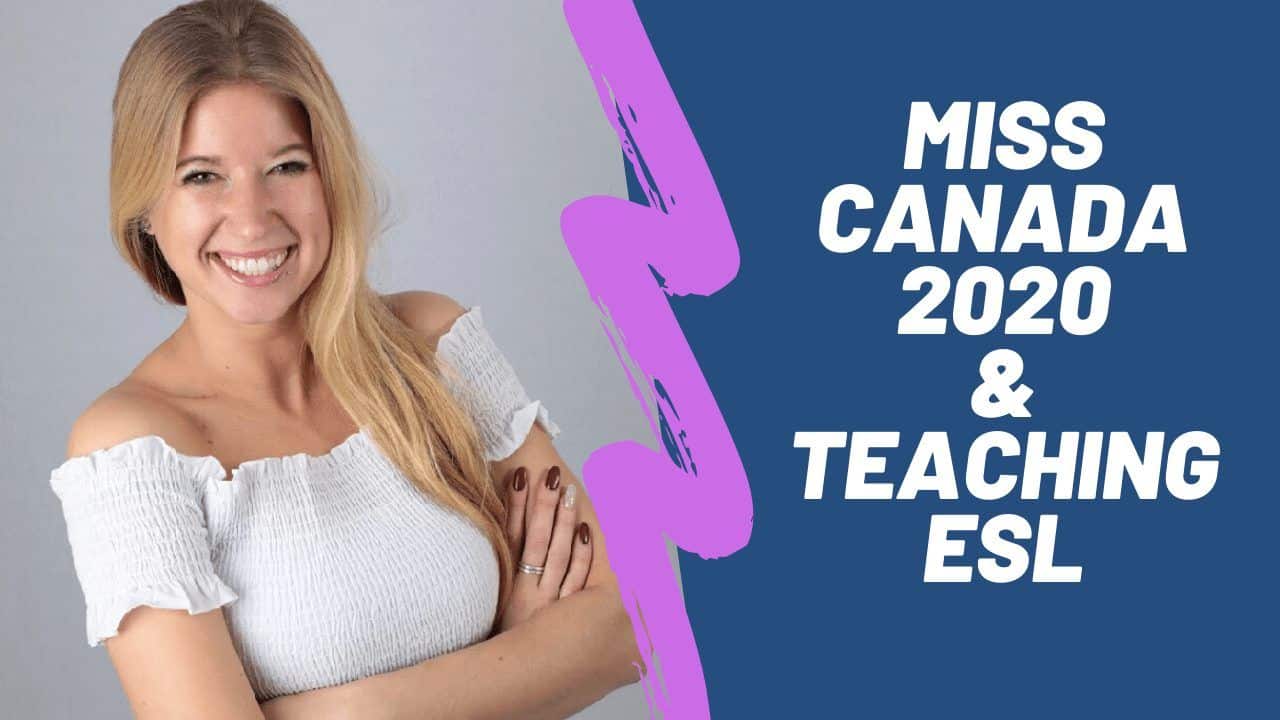 Miss Canada candidate Vanessa speaks on Teaching & Getting What You Want