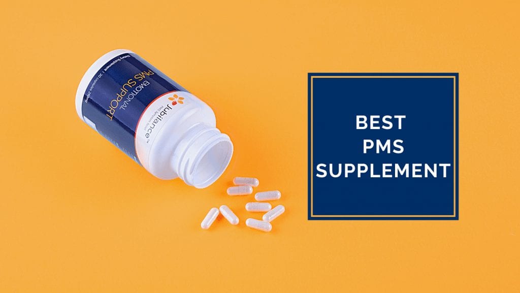 Jubilance for PMS supplement bottle named the Best PMS Supplement of the Year