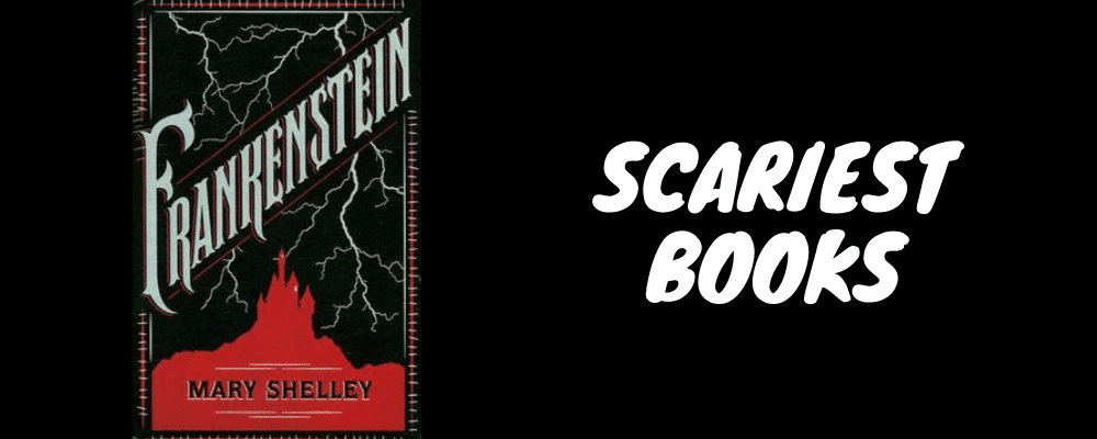 A hand popping up from ground for Frankenstein as one of the Scariest Horror Books for Halloween!