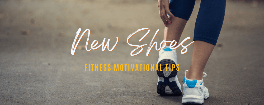A woman running in sneakers for fitness motivational tips to get you moving.