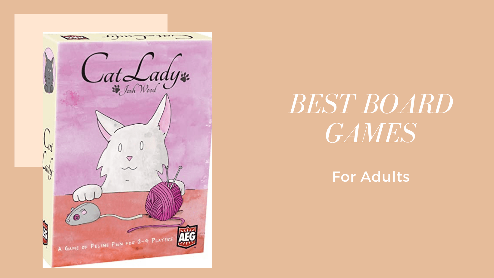 The board game Cat Lady as one of the best board games for adults.