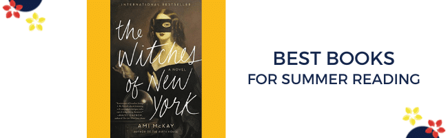 The cover of the Witches of new york for the best books of the summer.