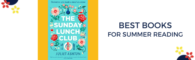 The cover of The Sunday Brunch Club for the best books of the summer.