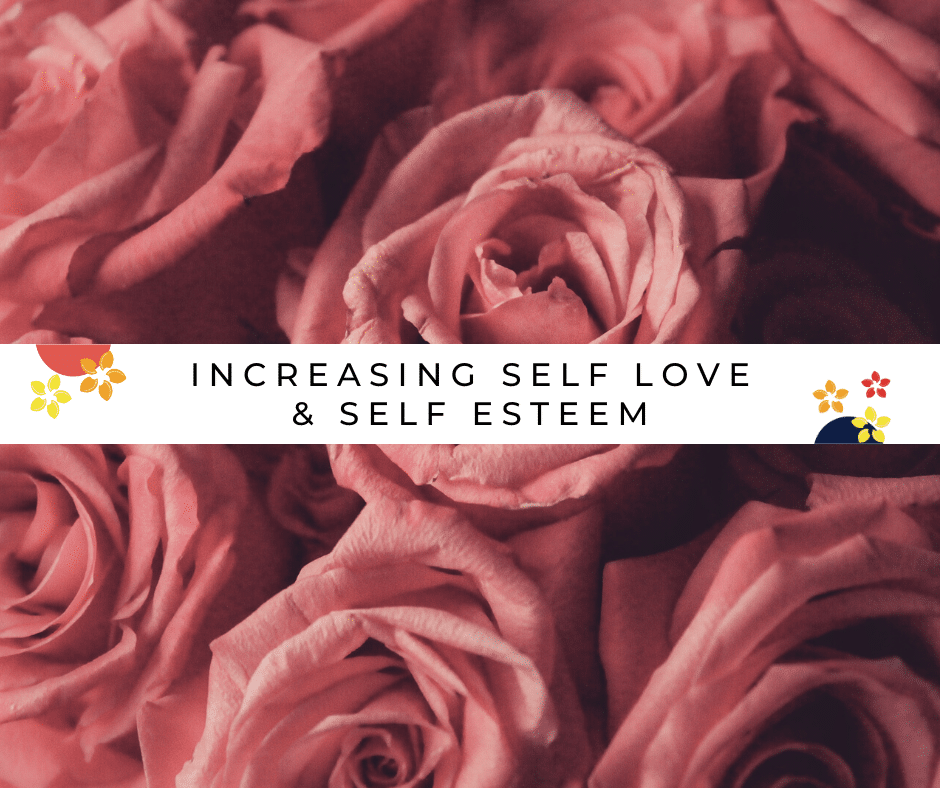 Pink roses for a self care and self esteem loving blog